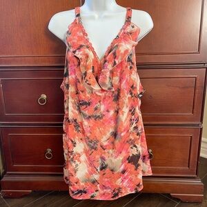 Avenue watercolor blouse
